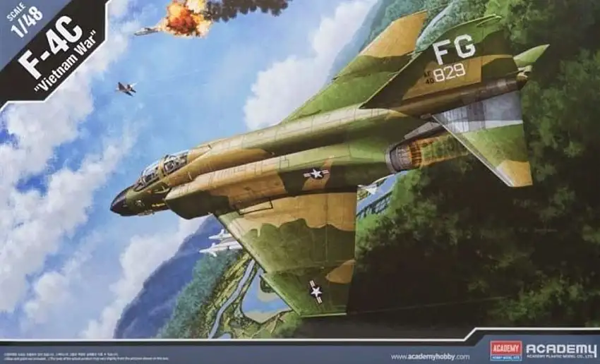 Academy 12294 1/48 F4C USAF Vietnam Fighter
