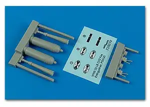 Aerobonus 320034 1/32 WWII CO2 PSH20 Fire Extinguishers