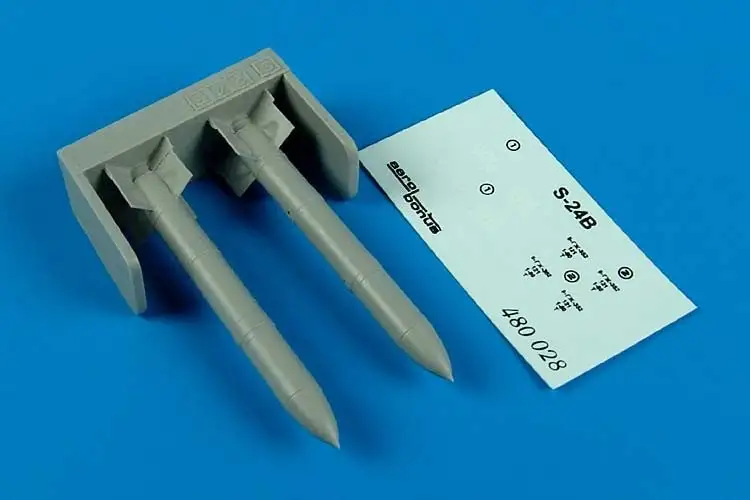 Aerobonus 480028 1/48 Russian S24B Air-to-Ground Rockets