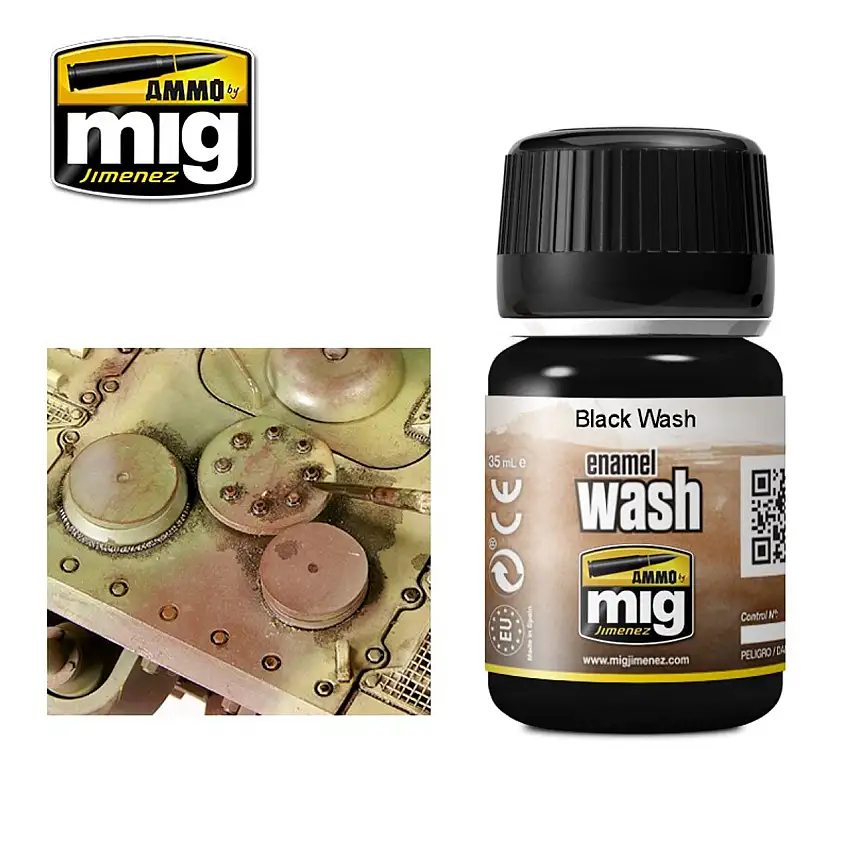 Black Wash 35 ml AMMO by Mig Jimenez