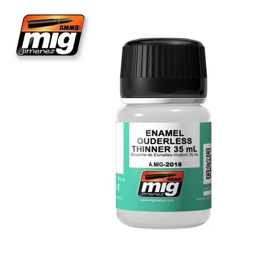 Enamel Odorless Thinner 35 mL AMMO by Mig Jimenez