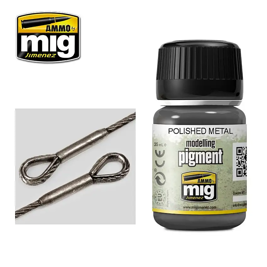 Polished Metal Pigment 35ml AMMO by Mig Jimenez
