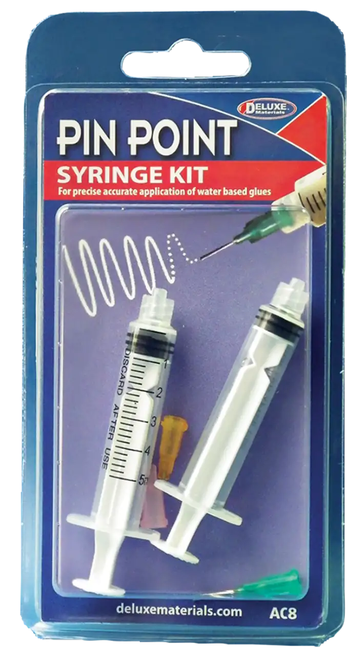 Pin Point Syringe Kit Deluxe Materials