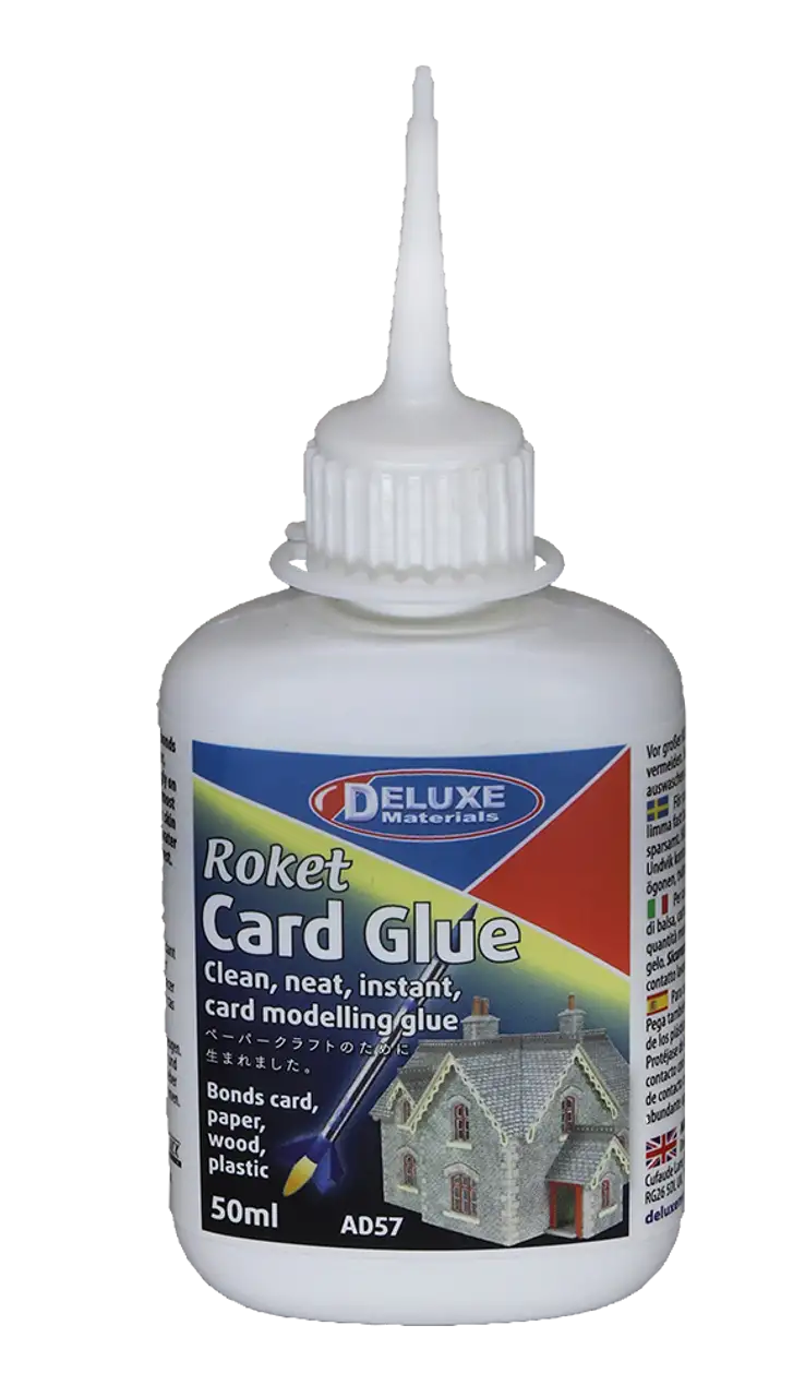 Roket Card Glue Deluxe Materials