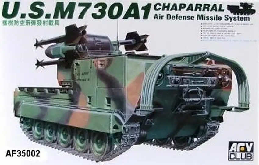 M730A1 Chaparral Tank 1/35 AFV Club
