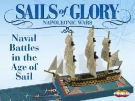 AGSSGN101B Ares Games Sails of Glory: Hermione 1779 French Frigate Ship Pack