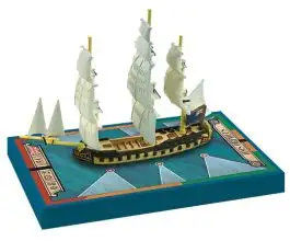 AGSSGN103C Ares Games Sails of Glory: HMS Orpheus 1780 British Frigate Ship Pack