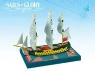 AGSSGN104B Ares Games Sails of Glory: HMS Bellona 1760 British S.O.L Ship Pack