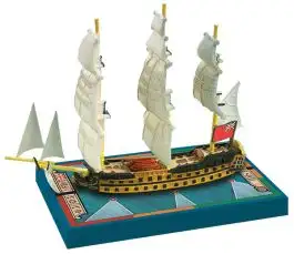 AGSSGN104C Ares Games Sails of Glory: HMS Zealous 1785 British S.O.L. Ship Pack
