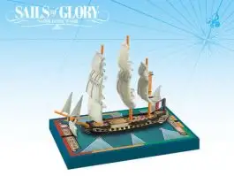 AGSSGN105B Ares Games Sails of Glory: Proserpine 1785 French Frigate Ship Pack