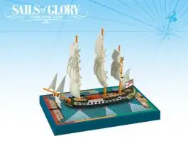 AGSSGN105C Ares Games Sails of Glory: HMS Sybille 1794 British Frigate Ship Pack