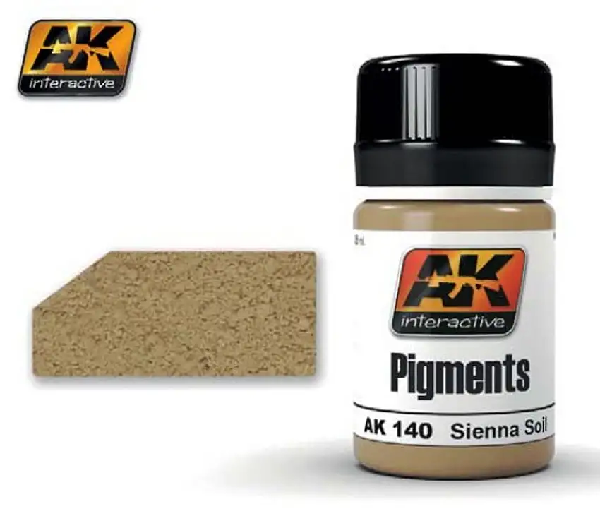 Sienna Soil Pigment (35ml Bottle) AK Interactive