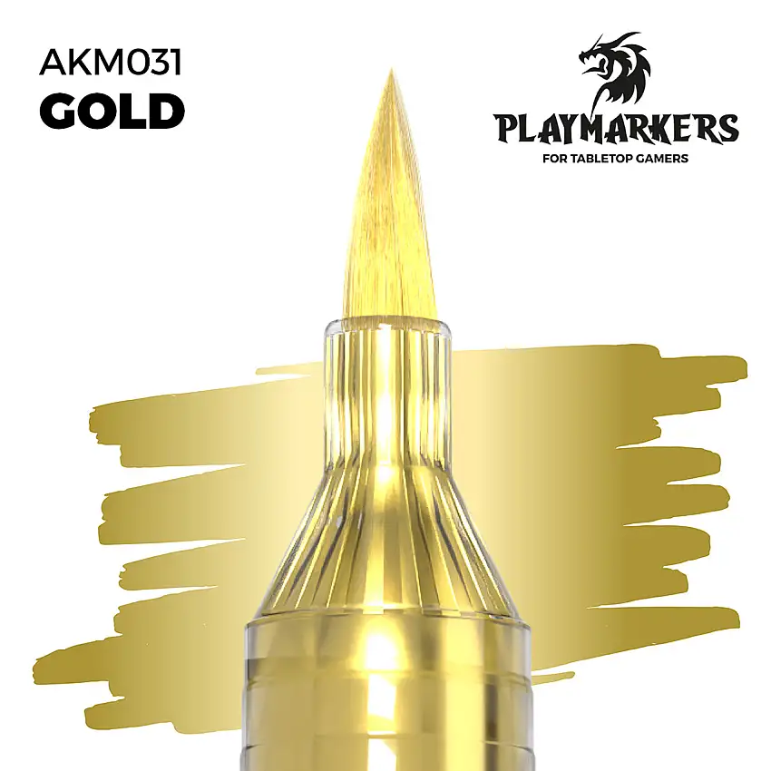 Playmarkers: Gold Acrylic Gamers Paint AK Interactive