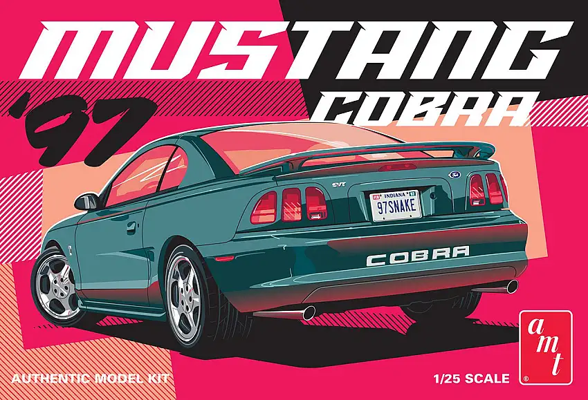 1997 Ford Mustang Cobra 1/25 AMT Models