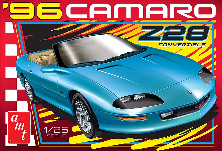 1996 Chevrolet Camaro Z/28 Convertible 1/25 AMT Models