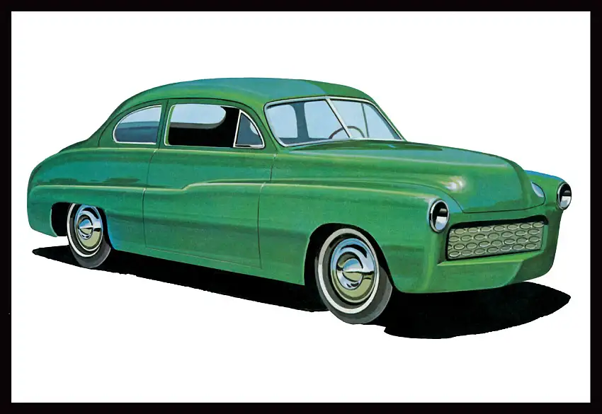 1949 Mercury Club Coupe 1/25 AMT Models