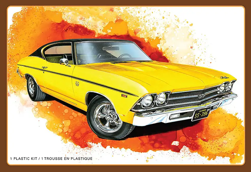 1969 Chevy Chevelle SS 396 Hardtop 1/25 AMT Models
