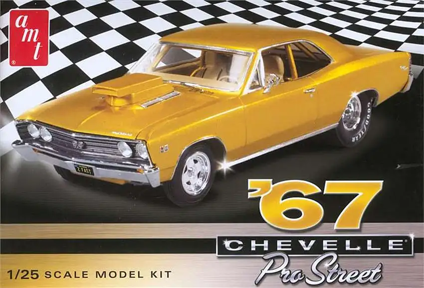 1967 Chevelle Pro Street 1/25 AMT