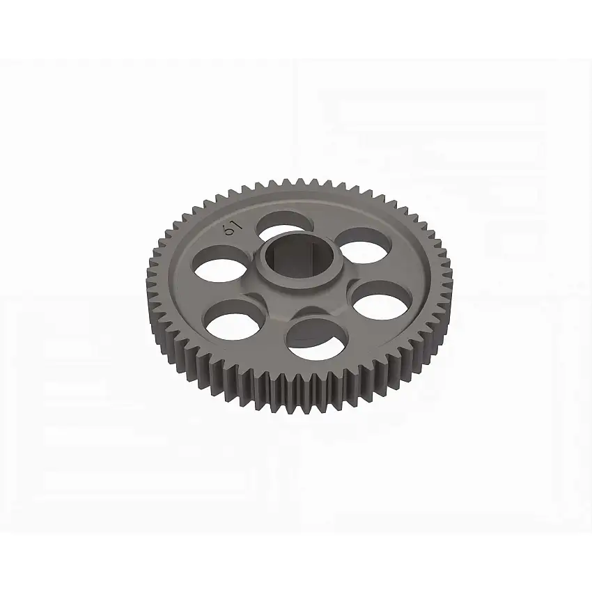 Spur Gear 61T MOD 0.5: GROM