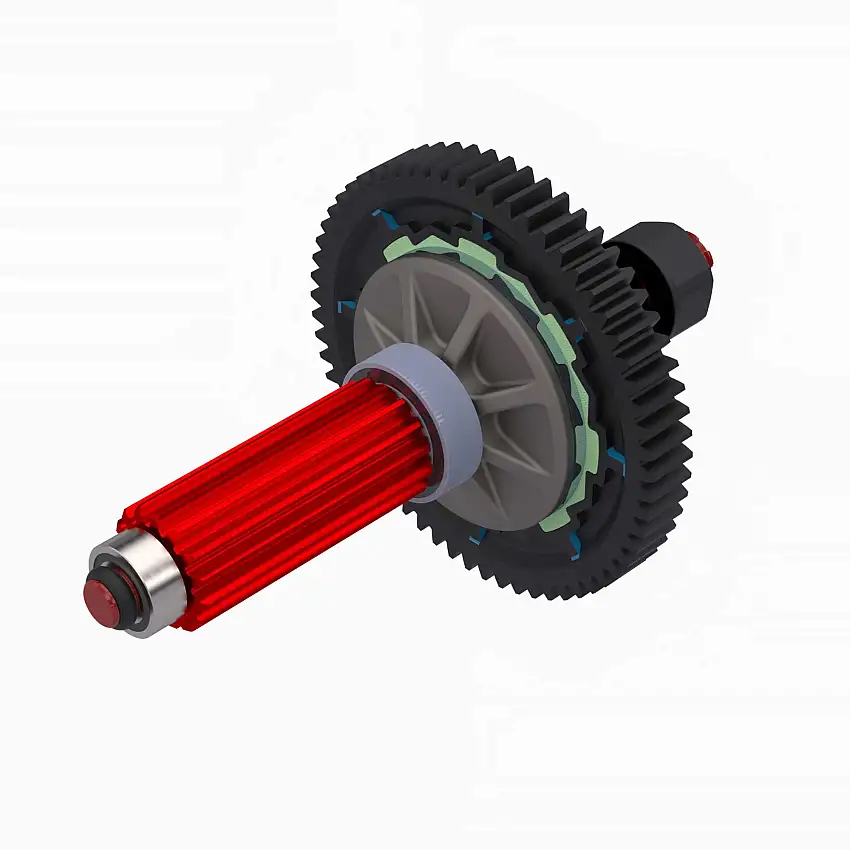 High Torque Slipper Set 61T, 08. Mod