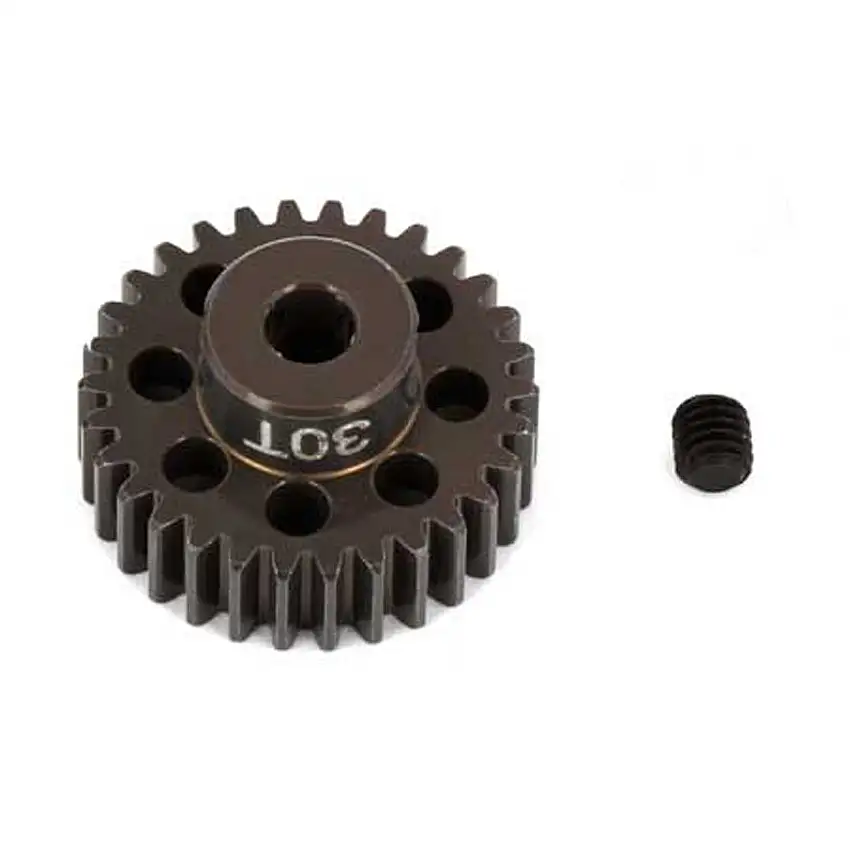 Factory Team Aluminum Pinion Gear, 30T, 48P, 1/8 Shaft
