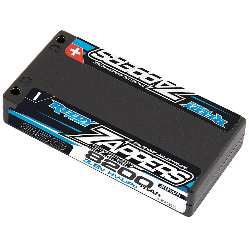 3.8V 8200mAh 1S 85C Zappers SG3 LiHV Battery: 1/12
