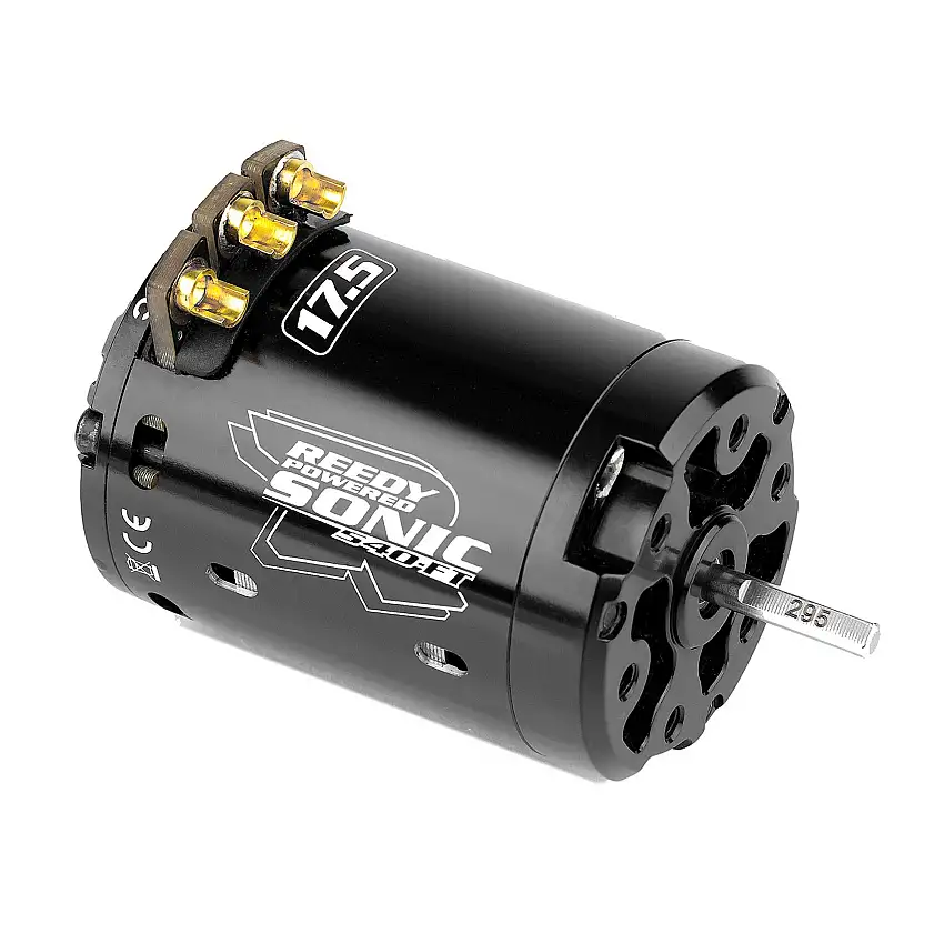 Reedy Sonic 540-FT Fixed-Timing 1-2S Sensored Brushless Motor, 17.5T