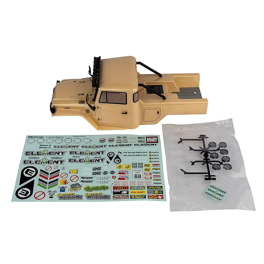 1/10 Pre-Painted Enduro Zuul Body Set, Tan