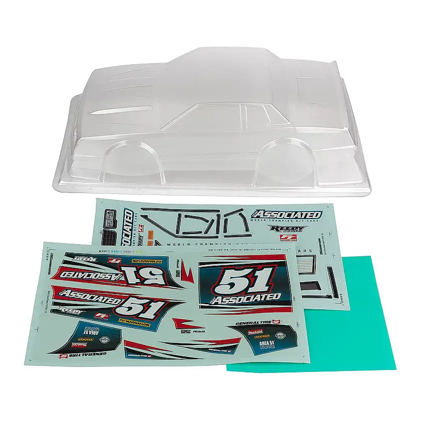 1/10 Clear SR10 Street Stock Body