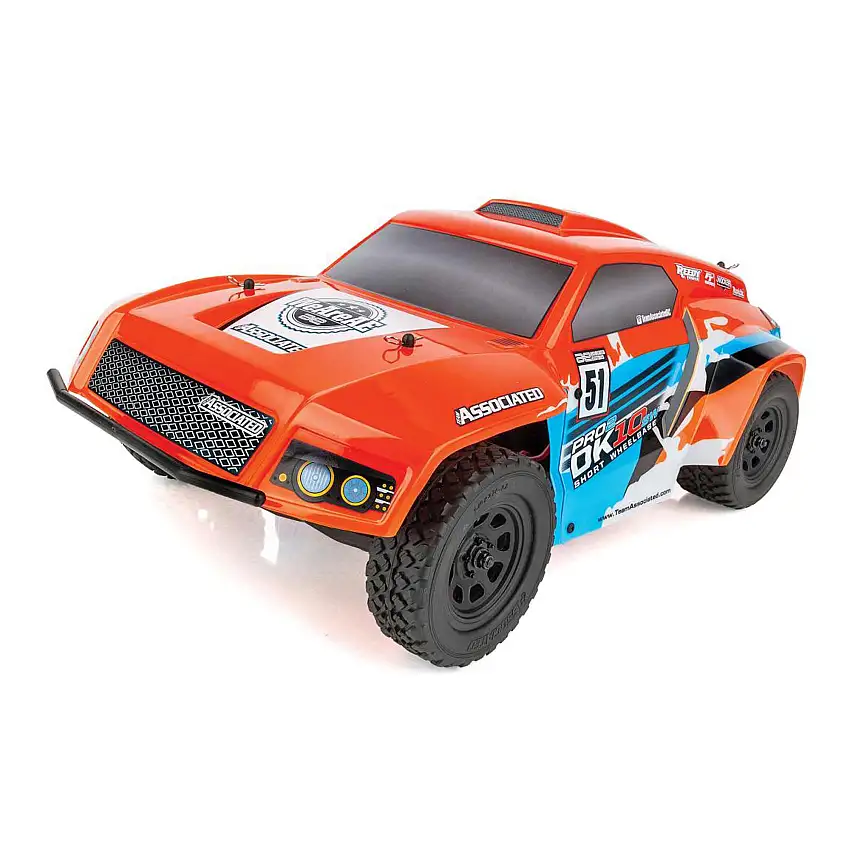 1/10 Pro2 DK10SW 2WD Dakar Buggy RTR, Red/White