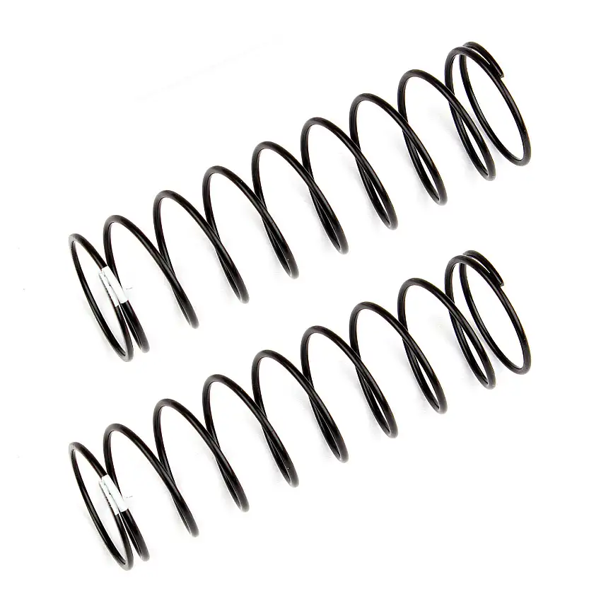 Rear Shock Springs, White, 1.90 lb/in, L61mm