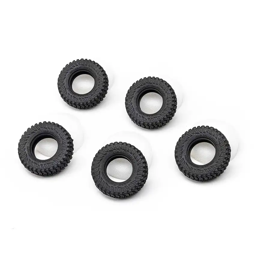Tires & Foam (5), M/T Baja Boss: SCX30