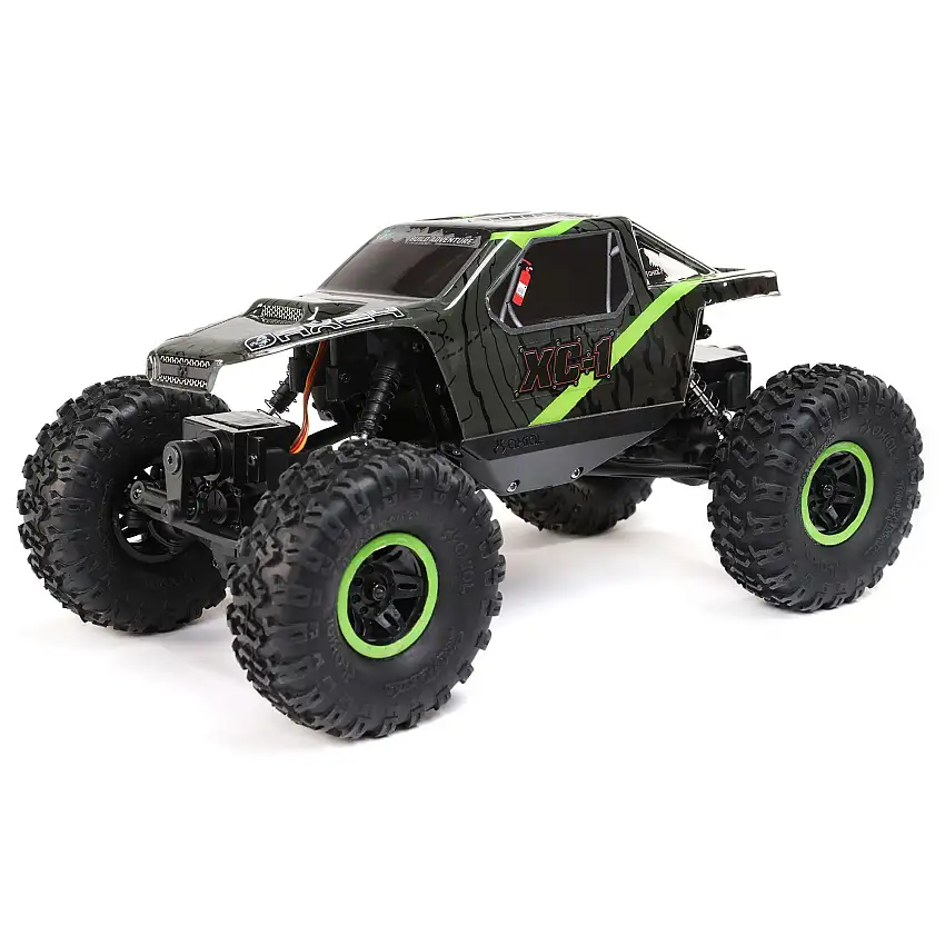 1/24 AX24 XC-1 4WS 4X4 RTR Brushed Rock Crawler (Battery & Charger Included), Green