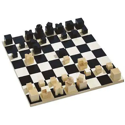 Naef Bauhaus Chess Set & Board