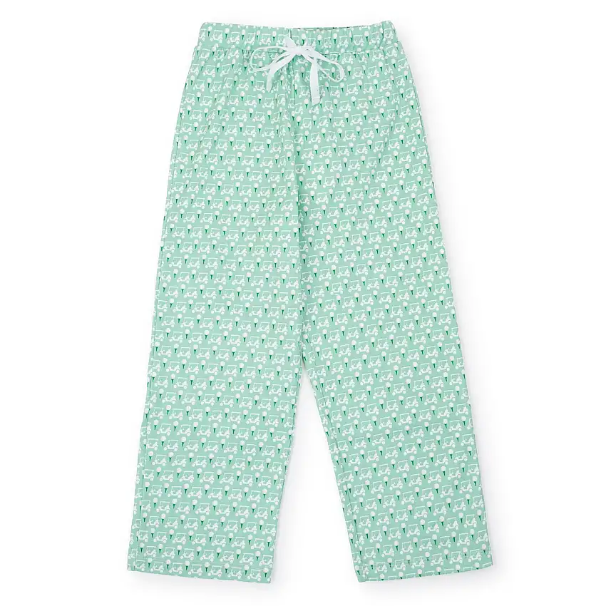 Beckett Boys' Pima Cotton Hangout Pant - Golf Putting Green