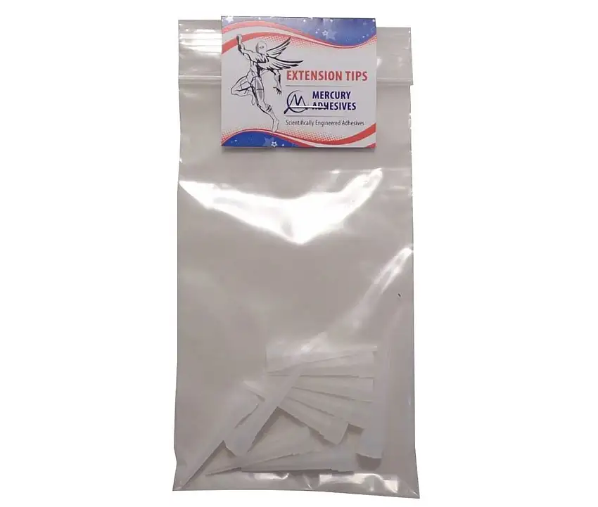 Mercury Adhesives - CA Extension Tips (Pack of 10)