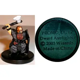 Harbinger - Dwarf Axefighter (Promo) (Clearance)