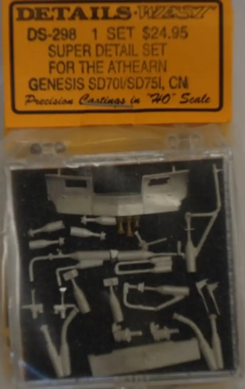 SD70i, SD75i, CN Athearn Genesis Detail Set HO Details West