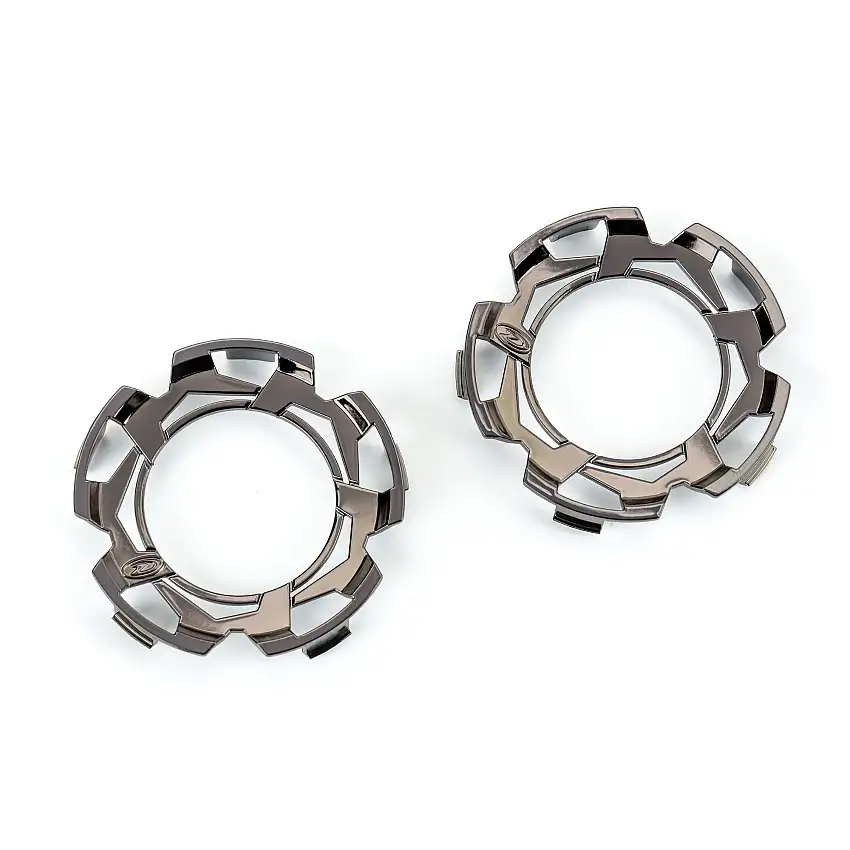 Clip-Lock Wheel Face Black Chrome for Ripper 2.8" Wheel (2)