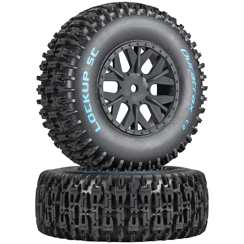 Lockup SC Tire C2 Mounted: SC10 4x4 (2)