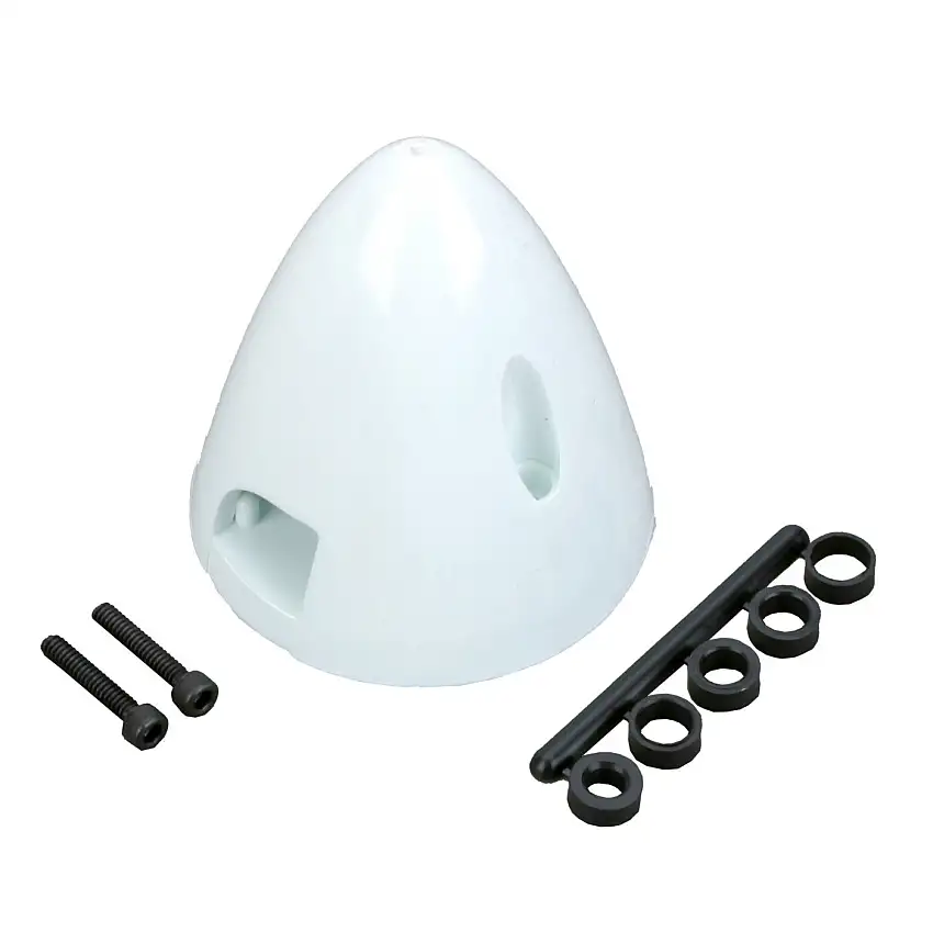 4 Pin Spinner,2-3/4" White