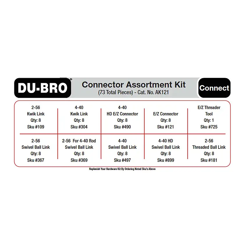 Connectors Assortment Kit (73 pcs set)