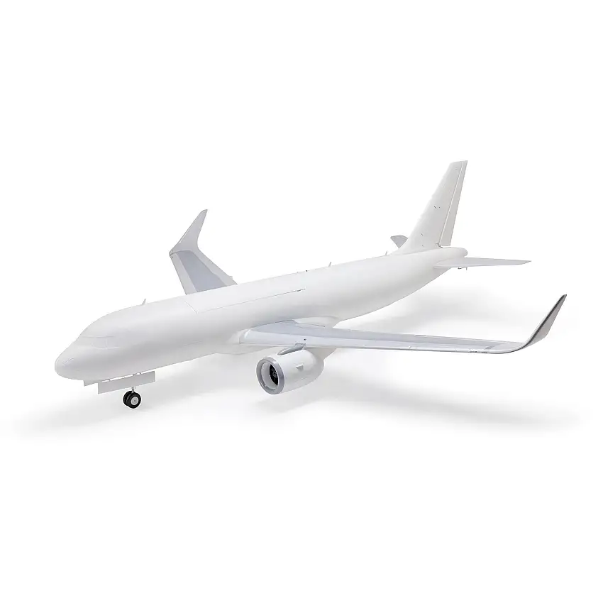 Airbus A320neo Twin 64mm EDF BNF Basic with AS3X+ and SAFE Select, Base White