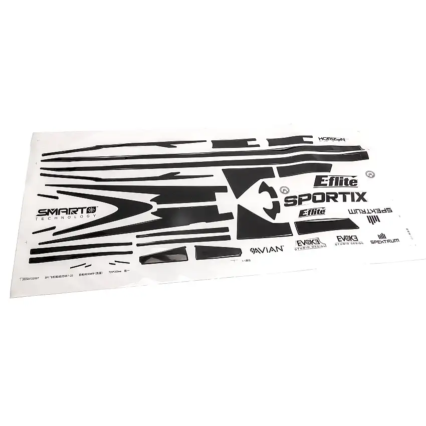 Decal Sheet: Sportix 1.1m