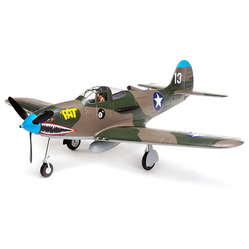 P-39 Airacobra 1.2m BNF Basic with AS3X and SAFE Select