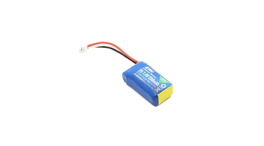 280mAh 2S 7.4V 30C Li-Po Battery (EFLB2802S30)