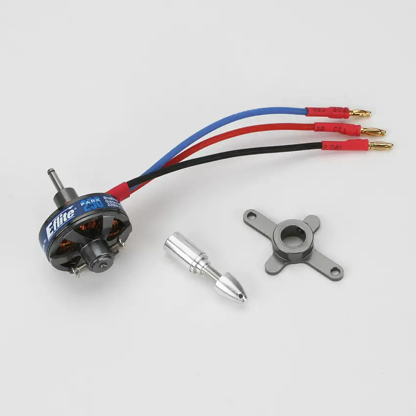 Park 250 Brushless Outrunner Motor, 2200Kv: 2mm Bullet