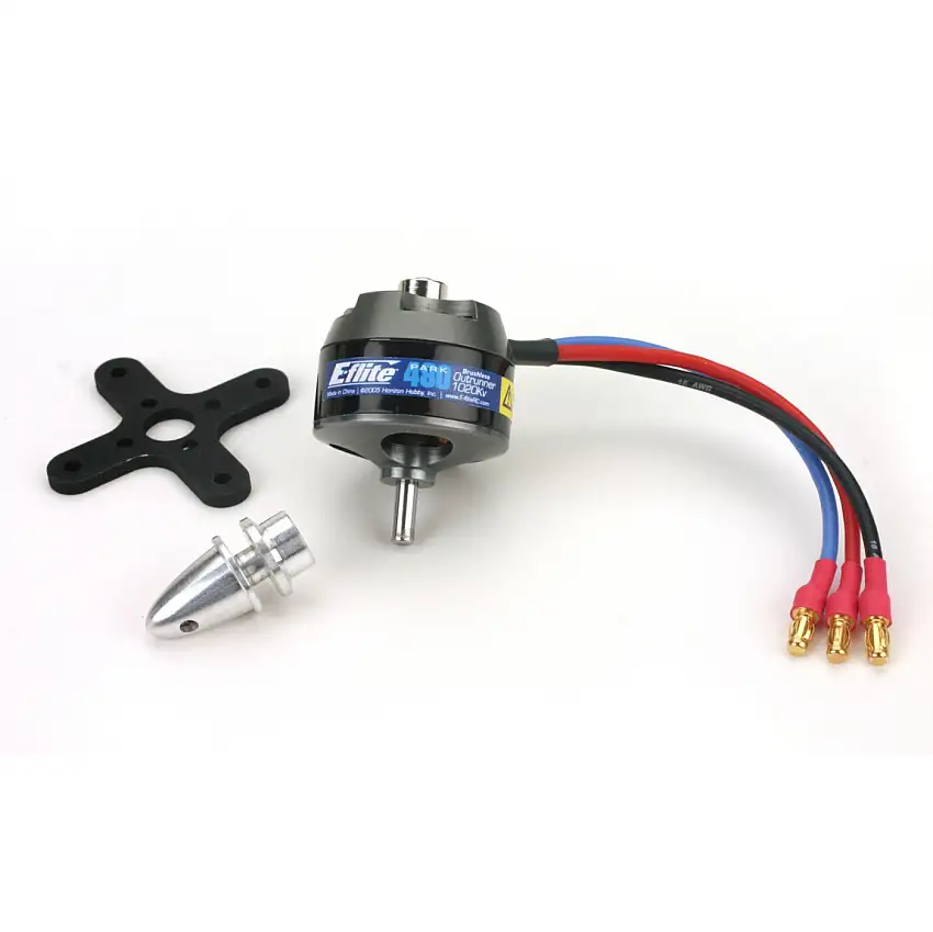 Park 480 Brushless Outrunner Motor, 1020Kv: 3.5mm Bullet