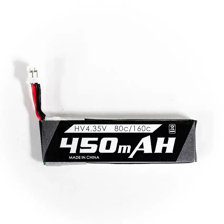 EMAX 1S 80C HV 450mAh LiPo Battery PH2.0 Connector for Tinyhawk
