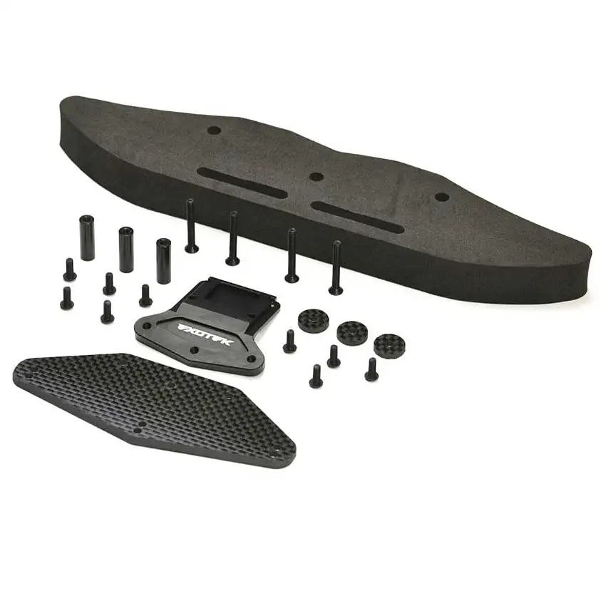 Eliminator Front Bumper Set: TLR 22 1.0-5.0